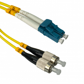 Jumper FIBRA JFSLF3 JFSLF3 3mt LC-FC MonoModo SM Duplex Jumper Cable Fibra 9/125um LSZH