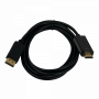 DisplayPort/MiniDP/USB-C GENERICO DPHDMI-2MM DPHDMI-2MM DisplayPort-M HDMI-M 1,8mt 180cm Cable Macho-Macho Negro