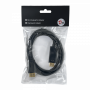 DisplayPort/MiniDP/USB-C GENERICO DPHDMI-2MM DPHDMI-2MM DisplayPort-M HDMI-M 1,8mt 180cm Cable Macho-Macho Negro