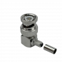 Coaxial N F BNC RCA UHF GENERICO BM2J BM2J BNC-Macho 90-Grados LMR195 Conector Crimpeable RG58 RG142