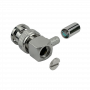 Coaxial N F BNC RCA UHF GENERICO BM2J BM2J BNC-Macho 90-Grados LMR195 Conector Crimpeable RG58 RG142