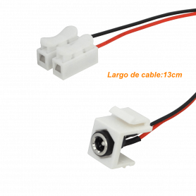 Audio / AWG / USB GENERICO K2155 K2155 Keystone Jack 5,5x2,1mm-hembra cables-13cm Regleta-2p