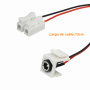 Audio / AWG / USB GENERICO K2155 K2155 Keystone Jack 5,5x2,1mm-hembra cables-13cm Regleta-2p