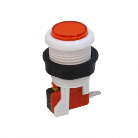 Pulsadores Otras Marcas BOTON-ROJO BOTON-ROJO Rojo Arcade Interruptor Pulsador 27mm NA N/A 2-pin