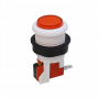 Pulsadores Otras Marcas BOTON-ROJO BOTON-ROJO Rojo Arcade Interruptor Pulsador 27mm NA N/A 2-pin