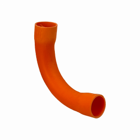 Canalizacion/Caja/Amarras/otros OTRAS MARCAS PVC16N-C PVC16N-C 16mm Codo PVC para Tubo Naranjo Certificacion SEC