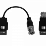 Accesorios CCTV DAHUA BALUN-4K BALUN-4K DAHUA Video Balun 4K Pin-Push CAT5E/6 Pasivo 1-Par CCTV BNC-Macho