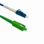 Jumper FIBRA JBSAL3 JBSAL3 LSZH Blindado 3mt LC/UPC-SC/APC SM Simplex JumperFibra 3.0mm 9/125um