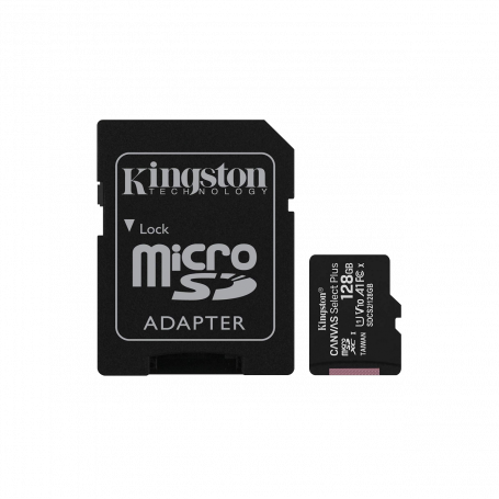 Memoria Flash y acc OTRAS MARCAS MSD-128GB MSD-128GB KINGSTON 128GB MicroSD-XC c/Adaptador-SD Class10 SDCS2/128GB