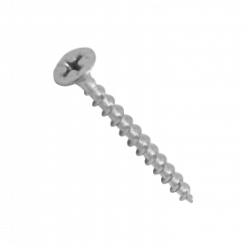 Tornillo / tuerca GENERICO QP6-16 QP6-16 100-u. 6x1,6 Largo-40mm Plateado Cruz Tornillo Volcanita Punta