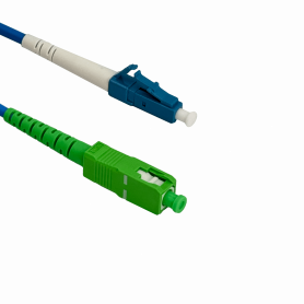 Jumper FIBRA JBSAL5 JBSAL5 LSZH Blindado 5mt LC/UPC-SC/APC SM Simplex JumperFibra 3.0mm 9/125um