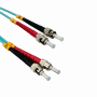 Jumper FIBRA JF3TT5 JF3TT5 5mt ST-ST OM3 Multimodo MM Duplex Jumper Fibra 3.0mm 50/125um LSZH