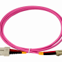 Jumper FIBRA JF4LC2 JF4LC2 LSZH 2mt LC-SC OM4 MultiModo MM Duplex Jumper Fibra 50/125um 3,0mm