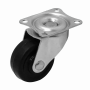 Accesorio Rack Otras Marcas RUEDO-1 RUEDO-1 Rueda 1,5-pulgadas Giratoria Negra Soporta-20Kg 38x45x53mm