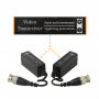 Accesorios CCTV GENERICO BALUN-PARA BALUN-PARA Video Balun Punchable ParaRayo Pasivo 1-Par 2-Unids CCTV UTP BNC-Macho