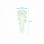 Canalizacion/Caja/Amarras/otros GENERICO TARUVO TARUVO 50-unids. Tarugo Tornillo Para Vulcanita broca nylon 1/2-pulgadas
