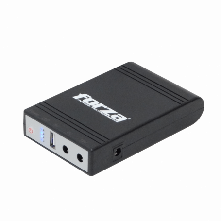 Baterias y Cargadores FORZA DC-140USB DC-140USB FORZA UPS DC 15WH in:12V-2A out:5V/9V/12V 14W USB/Plug Bateria Litio