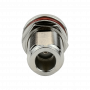 Coaxial N F BNC RCA UHF GENERICO NH2E NH2E N-Hembra LMR195 RG58 16mm-Diamet Panel Conector Crimpeable Coaxial