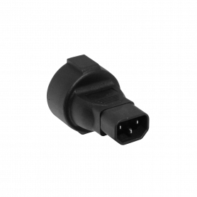 Adaptador / Angulo GENERICO NCMS NCMS Macho-C14 Schuko-Hembra c/Tierra Adaptador 10A no-Certificado