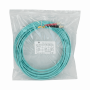 Jumper FIBRA JF3TT10 JF3TT10 LSZH 10mt ST-ST OM3 Multimodo MM Duplex Jumper Fibra 3.0mm 50/125um