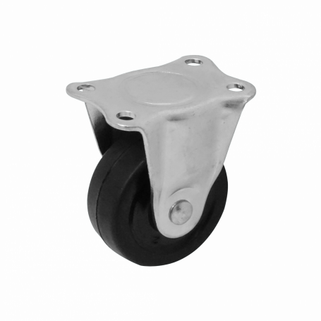 Accesorio Rack Otras Marcas RUEDA-2 RUEDA-2 Rueda 2-pulgadas Fija Negra Soporta-25Kg 40x57,5x66mm