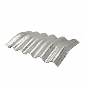 Herramientas OTRAS MARCAS CUMBRERA CUMBRERA IBAPLAC 0,56x0,92m Ondulada impermeable Tetra Reciclado 6mm-Espesor