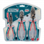 Deschaquetador/Alicate TOTAL TOOLS SET-ALI SET-ALI TOTAL Set de Alicates Industrial 3-Piezas 6-7-8-pulgadas THT2K0301S
