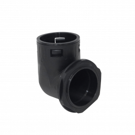 Canalizacion/Caja/Amarras/otros GENERICO FLEP55-SC FLEP55-SC 55mm Codo Salida Caja Prensa Estopa p/Conduit Flexible Plastico ...