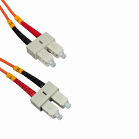 Jumper FIBRA JFMTT1 JFMTT1 1mt ST-ST OM1 Multimodo MM Duplex Jumper Fibra 62.5/125um LSZH