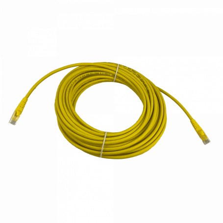 Cat6 entre 7,0 y 20mt LINKMADE CP6M-150L CP6M-150L LINKMADE 15mt CAT6 Amarillo LSZH Cable Patch Inyectado Multifilar