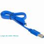 m/PCI/e USB RS232 OTRAS MARCAS HUB4-30 HUB4-30 HUB 4-Puertos USB3.0 1-AM 4-AH Switch Independiente inc-Cable USB