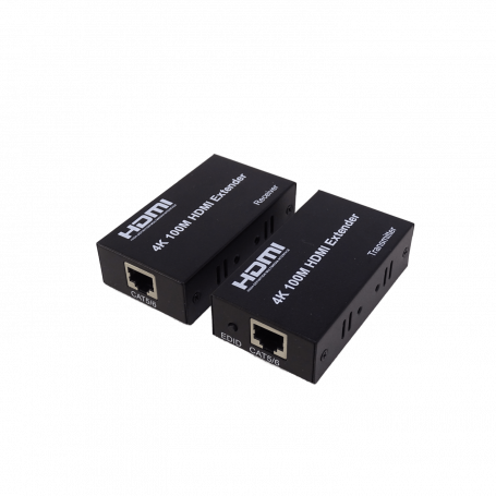 HDMI VGA HD SD TV PC GENERICO HDMI-UTP HDMI-UTP HDMI 4k Extension-UTP CAT5E/CAT6 100mts inc-12V-1A