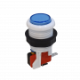 Pulsadores Otras Marcas BOTON-AZUL BOTON-AZUL Azul Arcade Interruptor Pulsador 27mm NA N/A SPST 2-pin
