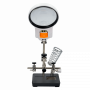 Herramientas GENERICO CAU-LUPA CAU-LUPA Tercera Mano Porta Soporte Cautin Lupa/3,5X /5,25X 3-Led Req-5V