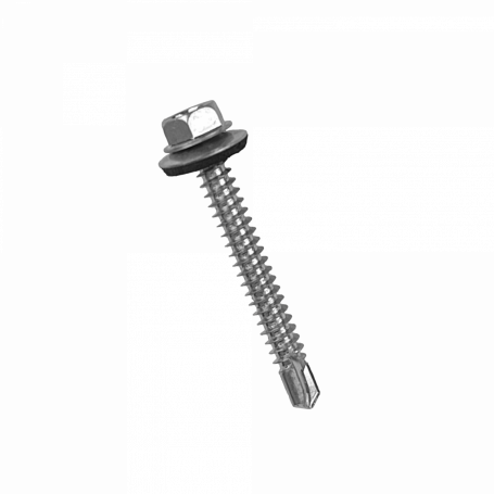 Tornillo / tuerca GENERICO YUZ9-16 YUZ9-16 Hexagonal-10mm 100u. 14x2 Largo-50mm Zn Tornillo Autoperforante 2,0p