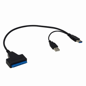 m/PCI/e USB RS232 GENERICO SATA-UU SATA-UU Adaptador SATA 1-USB3.0 DiscoDuro Externo 2,5/3,5 req-12 USB2.0