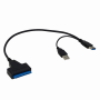 m/PCI/e USB RS232 GENERICO SATA-UU SATA-UU Adaptador SATA 1-USB3.0 DiscoDuro Externo 2,5/3,5 req-12 USB2.0