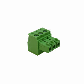 Regleta Electrica / Protob GENERICO REGLETA-3QV REGLETA-3QV Verde 3Pin 3,5mm Terminal-Block 220V-Max 8A 8-Ampere 0,1-1,5mm KF...