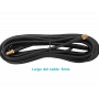Antena/Cable Coaxial OTRAS MARCAS RM2RH-5 RM2RH-5 5mt RPSMA-Hembra RPSMA-Macho RG58 Cable Coaxial Negro 500cm