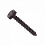 Tornillo / tuerca GENERICO YUF5-12 YUF5-12 100-unids. TORNILLO TIRAFONDO 3/16 X 1.1/2-pulgadas Negro