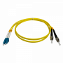 Jumper FIBRA JFSLT1 JFSLT1 1mt LC/UPC-ST/UPC MonoModo SM Duplex Jumper Cable Fibra 9/125um 3mm