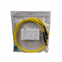 Jumper FIBRA JFSLT1 JFSLT1 1mt LC/UPC-ST/UPC MonoModo SM Duplex Jumper Cable Fibra 9/125um 3mm