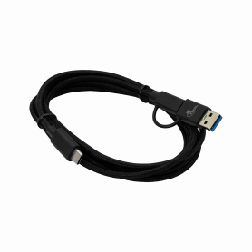 USB Pasivo / FireWire Otras Marcas USBC-2MM USBC-2MM XTECH 2-IN-1 USB-C a USB-CM/AM Cable 182cm USB2.0 XTC-532