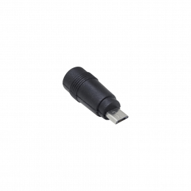 Fuente poder/Poe Otras Marcas USBM-DC USBM-DC Adaptador USB-Micro-M Plug-5,5x2,1mm-Hembra Negro Largo-34mm