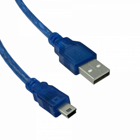 USB Pasivo / FireWire Otras Marcas USBABM5 USBABM5 Cable 5mt USB2.0 A-M 5pin/mini/B-M 500cm con filtro