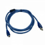 USB Pasivo / FireWire Otras Marcas USBABM5 USBABM5 Cable 5mt USB2.0 A-M 5pin/mini/B-M 500cm con filtro