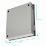 Transformador 12V Otras Marcas F12-10T F12-10T 120W 12VDC 10A 9-Salida Gabinete-llave Piloto 100-240VAC Fuente Poder