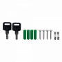 Transformador 12V Otras Marcas F12-10T F12-10T 120W 12VDC 10A 9-Salida Gabinete-llave Piloto 100-240VAC Fuente Poder