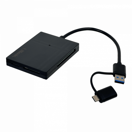 HDMI VGA HD SD TV PC OTRAS MARCAS LECTOR-SDU LECTOR-SDU ULINK Lector USB3.0 USB-A-C Todo-en-1 SD mSD TF CF XD UL-RD500