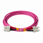 Jumper FIBRA JF4CC5 JF4CC5 LSZH 5mt SC-SC OM4 MultiModo MM Duplex Jumper Fibra 50/125um 3mm